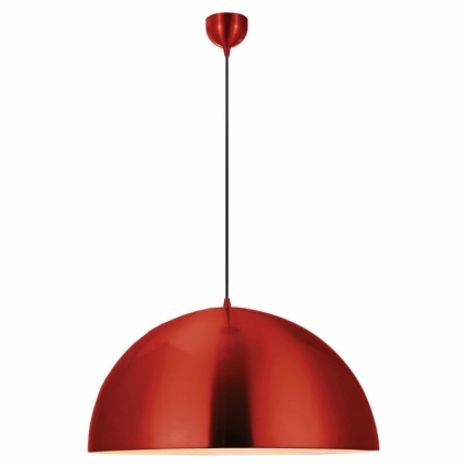 Подвесной светильник Lussole Loft LSP-9654 в стиле лофт, цвет красный