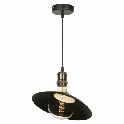 Подвесной светильник Lussole Loft LSP-9670 в стиле лофт, цвет черный