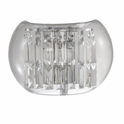 Настенный светильник Lightstar Acquario 753634 в стиле арт-деко, цвет хром