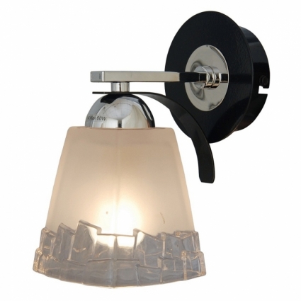 Бра Silver Light Montenegro 703.49.1 в современном стиле, цвет белый, мощность 60 Вт