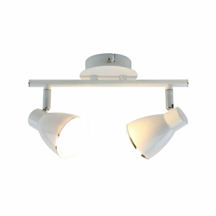 Светодиодный спот Arte Lamp Gioved A6008PL-2WH в современном стиле, цвет белый