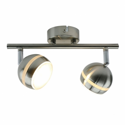 Светодиодный спот Arte Lamp Venerd A6009PL-2SS в современном стиле, цвет серебро