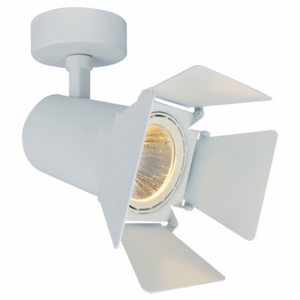 Светодиодный спот Arte Lamp Track Lights A6709AP-1WH в стиле Хай-тек, цвет белый