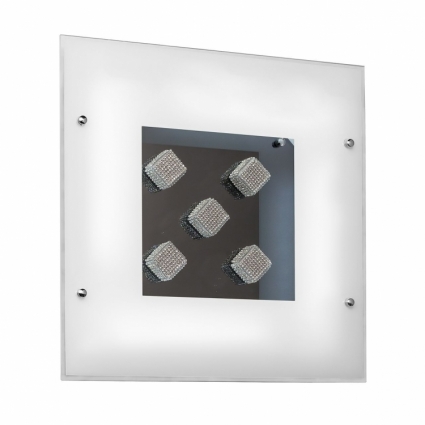 Настенный светодиодный светильник Silver Light Style Next 805.40.7 в современном стиле, цвет белый