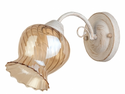 Бра Toplight Miranda TL5690D-01WG в стиле прованс, цвет коричневый, мощность 60 Вт