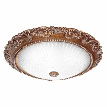 Потолочный светодиодный светильник Silver Light Louvre 833.49.7 в классическом стиле, цвет белый