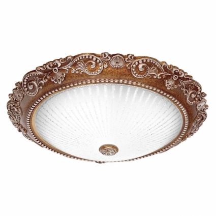 Потолочный светодиодный светильник Silver Light Louvre 842.39.7 в классическом стиле, цвет белый