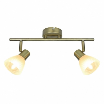 Спот Arte Lamp Parry A5062AP-2AB в современном стиле, цвет белый, мощность 80 Вт