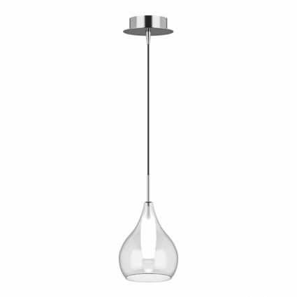 Подвесной светильник Lightstar Pentola 803031 в современном стиле, цвет хром