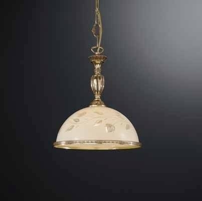 Подвесной светильник Reccagni Angelo L 6308/28 в классическом стиле, цвет бежевый