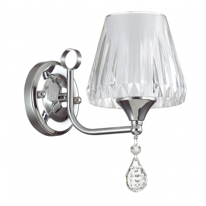 Бра Lumion Modesta 3411/1W в стиле арт-деко, цвет белый, мощность 40 Вт