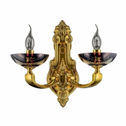 Бра Osgona Barcato 697622 в стиле арт-деко, цвет золотой, мощность 120 Вт