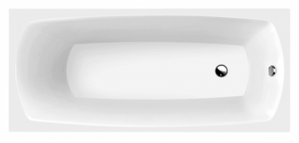 Акриловая ванна Villeroy & Boch My Art star white прямоугольная, объем 190 л.