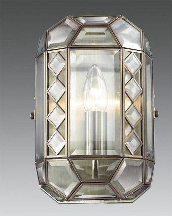 Настенный светильник Citilux Фасет CL441310 в стиле ретро, цвет бронза