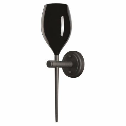 Бра Lightstar Meta Duovo 807617 в современном стиле, цвет черный, мощность 40 Вт