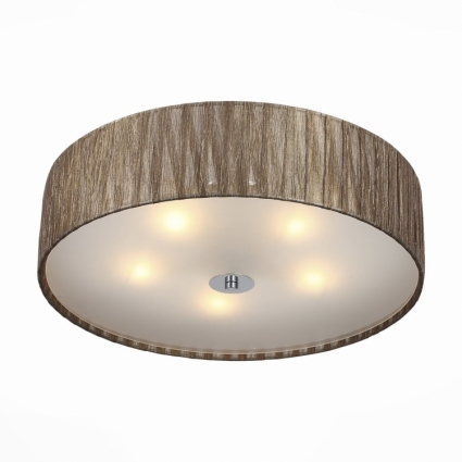 Накладной светильник ST Luce Rondella SL357.702.05 в стиле модерн, цвет коричневый