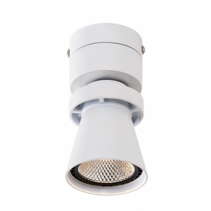 Потолочный светодиодный светильник Citilux Дубль-1 CL556510 в стиле Хай-тек, цвет белый