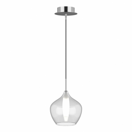 Подвесной светильник Lightstar Pentola 803041 в современном стиле, цвет хром