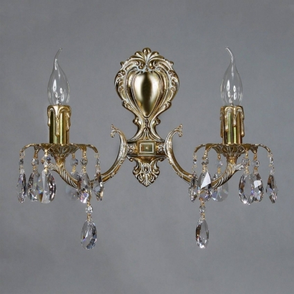 Бра Ambiente Benisa 2226/2 WP Tear Drop в классическом стиле, цвет бронза, мощность 8 Вт