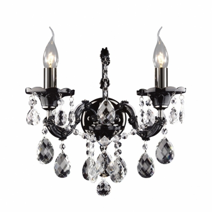 Бра Osgona Champa Nero 879627 в классическом стиле, цвет черный, мощность 120 Вт