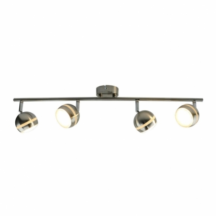 Светодиодный спот Arte Lamp Venerd A6009PL-4SS в современном стиле, цвет серебро