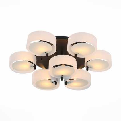 Потолочная люстра ST Luce Foresta SL483.402.07 в современном стиле, цвет белый