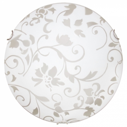 Настенный светильник Arte Lamp Ornament A4120PL-1CC в стиле прованс, цвет белый