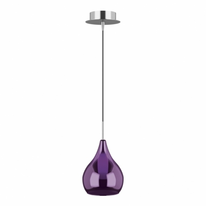 Подвесной светильник Lightstar Pentola 803039 в современном стиле, цвет фиолетовый