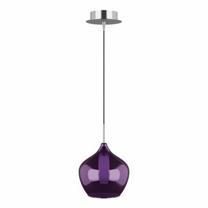 Подвесной светильник Lightstar Pentola 803049 в современном стиле, цвет фиолетовый