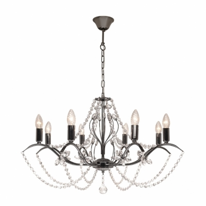 Подвесная люстра Silver Light Antoinette 726.59.8 в классическом стиле, цвет хром