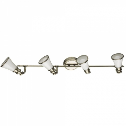 Спот Arte Lamp 81 A9231PL-4AB в стиле ретро, цвет белый, мощность 160 Вт