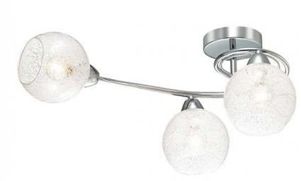Потолочная люстра Lumion Nevette 3063/3C в современном стиле, цвет хром