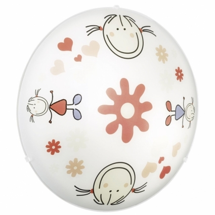 Настенный светильник Eglo Junior 2 88973 в современном стиле, цвет белый
