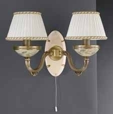 Бра Reccagni Angelo A 6608/2 в классическом стиле, цвет белый, мощность 120 Вт