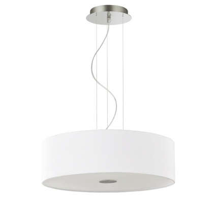 Подвесной светильник Ideal Lux Woody SP4 Bianco в современном стиле, цвет белый