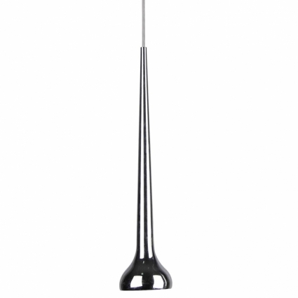 Подвесной светильник Arte Lamp Slanciato A4010SP-1CC в стиле Хай-тек, цвет хром