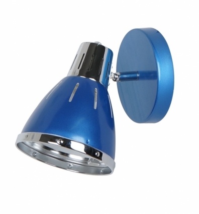 Спот Arte Lamp 47 A2215AP-1BL в морском стиле, цвет синий, мощность 60 Вт