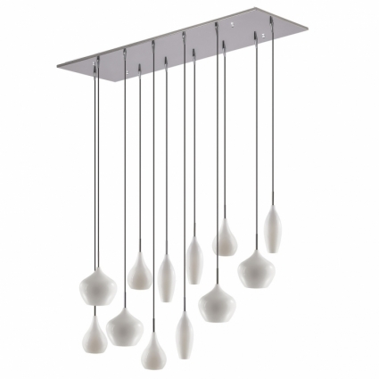 Подвесная люстра Lightstar Pentola 803120 в современном стиле, цвет белый