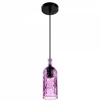 Подвесной светильник Arte Lamp 26 A8132SP-1MG в стиле ретро, цвет фиолетовый