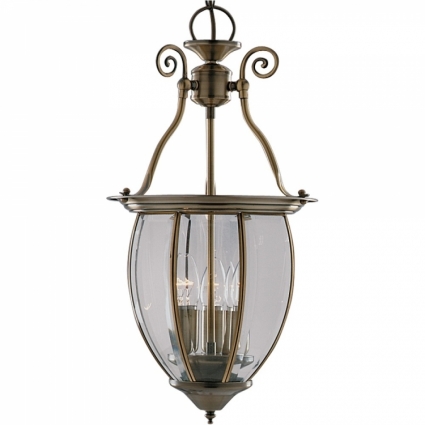 Подвесной светильник Arte Lamp Rimini A6509SP-3AB в стиле ретро, цвет бронза