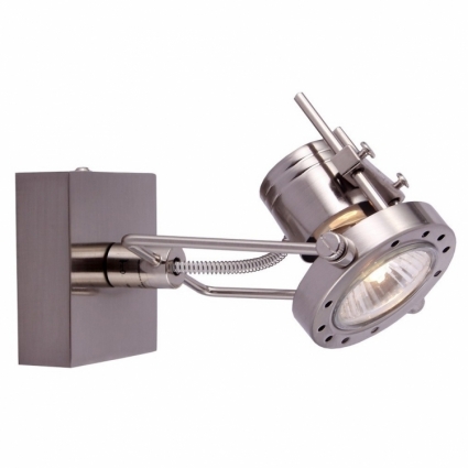 Спот Arte Lamp Costruttore A4300AP-1SS в стиле лофт, цвет серебро, мощность 50 Вт