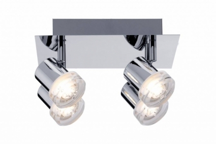 Спот светодиодный Paulmann Pearl 60376 в современном стиле, цвет хром, мощность 12.8 Вт