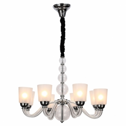 Подвесная люстра ST Luce Signora SL681.103.08 в современном стиле, цвет белый