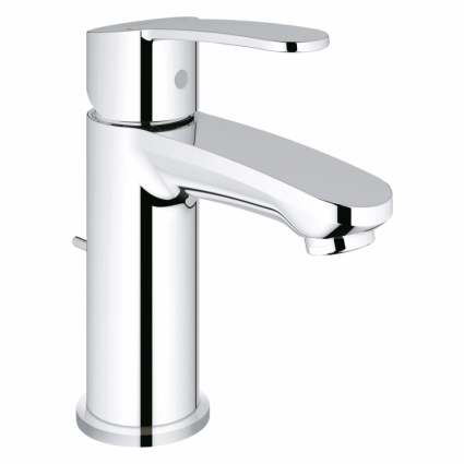 Смеситель для раковины Grohe Eurostyle Cosmopolitan с донным клапаном, уменьшенный, однорычажный, хром