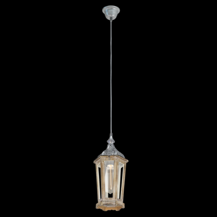 Подвесной светильник Eglo Vintage 49206 в стиле ретро, цвет коричневый, мощность 42 Вт