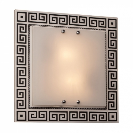 Настенный светодиодный светильник Silver Light Harmony 822.40.7 в восточном стиле, цвет белый