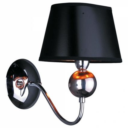 Бра Arte Lamp Turandot A4011AP-1CC в стиле модерн, цвет черный