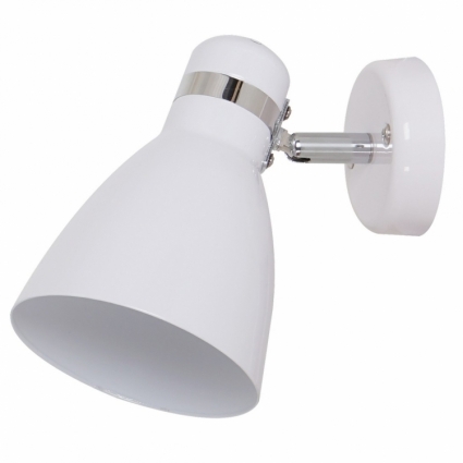 Спот Arte Lamp 48 A5049AP-1WH в современном стиле, цвет белый, мощность 60 Вт