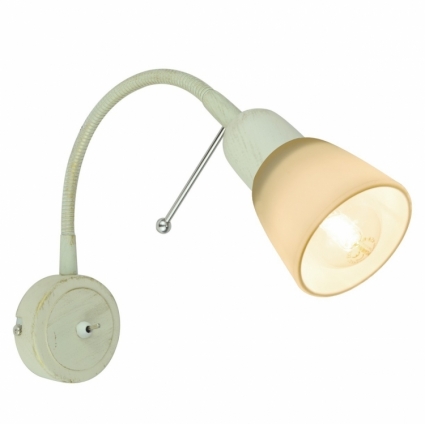Спот Arte Lamp Lettura A7009AP-1WG в современном стиле, цвет белый, мощность 40 Вт