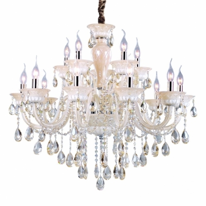 Подвесная люстра ST Luce Principessa SL632.503.15 в стиле прованс, цвет бежевый